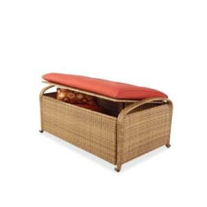 Hampton Bay Sanopelo Deck Bench Box Replacement Cushion
