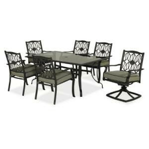 Hampton Bay Melbourne 7 pc Dining Set