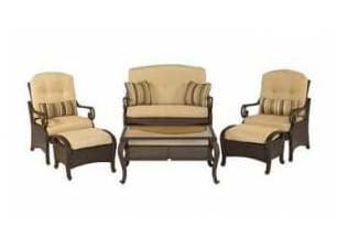 Hampton Bay Kampar 6pc Set Replacement Cushions