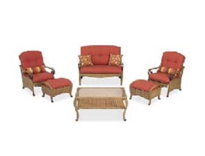 Hampton bay Sanopelo Patio Furniture Set Replacement Cushions