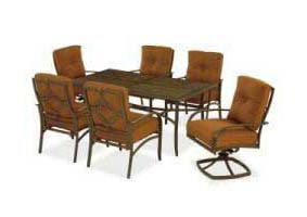 Hampton Bay Palm Canyon 7-Pc. Dining Set Replacement Cushions