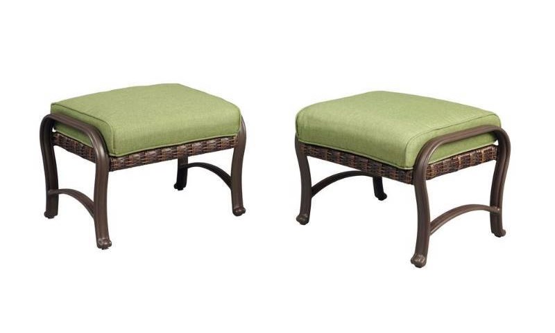 Hampton Bay Pembrey Ottoman Cushions