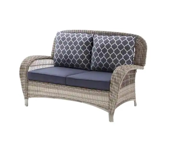 Hampton Bay Beacon Park Loveseat Cushions