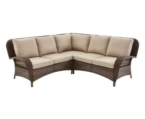Housse De Protection Pour Canapé D'extérieur Hampton Bay Braxton Park – Beige
