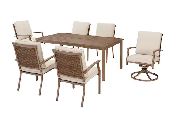 Home Depot Hampton Bay Geneva Dining Set