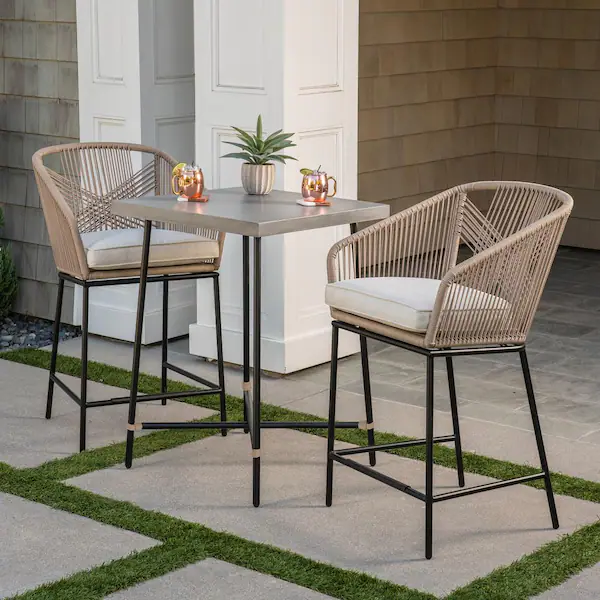 Outdoor Hampton Bay Haymont Bistro Chairs