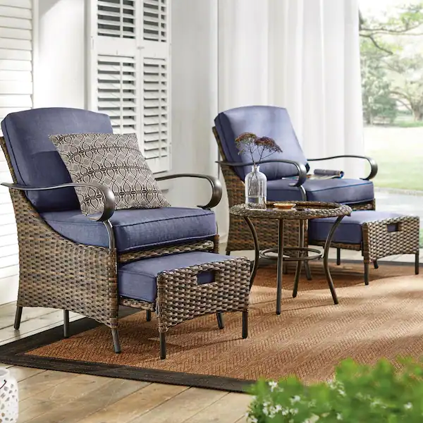 Hampton Bay Layton Pointe Conversation Seating Replacement Cushions