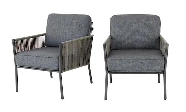 Hampton Bay Tolston Lounge Chairs Sunbrella Cushions Hampton Bay Tolston Lounge Chairs Sunbrella Cushions